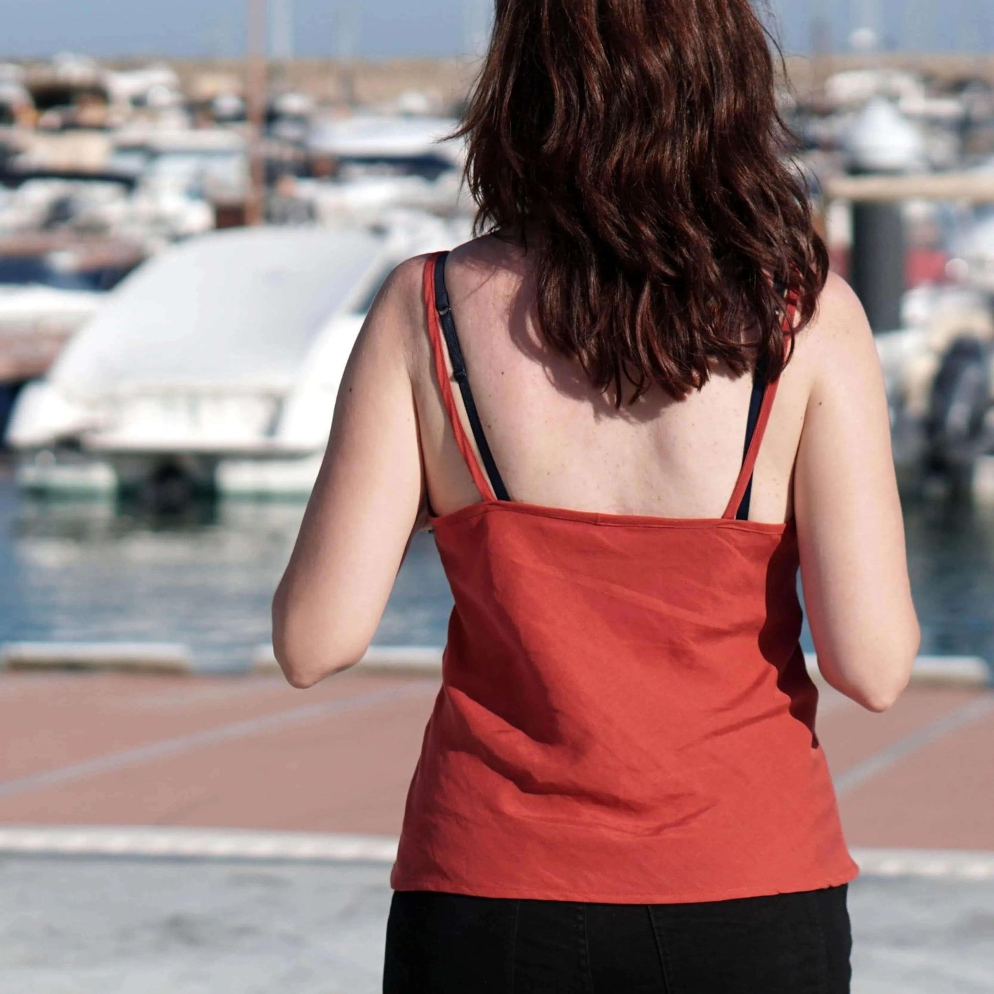 V-neck Camisole sewing pattern PDF DOWNLOAD - homesewn