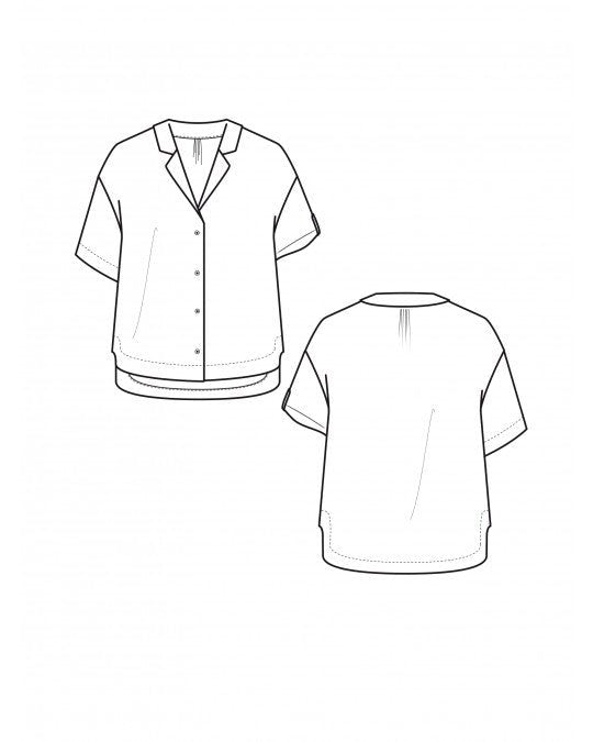 Vera shirt PDF DOWNLOAD - homesewn