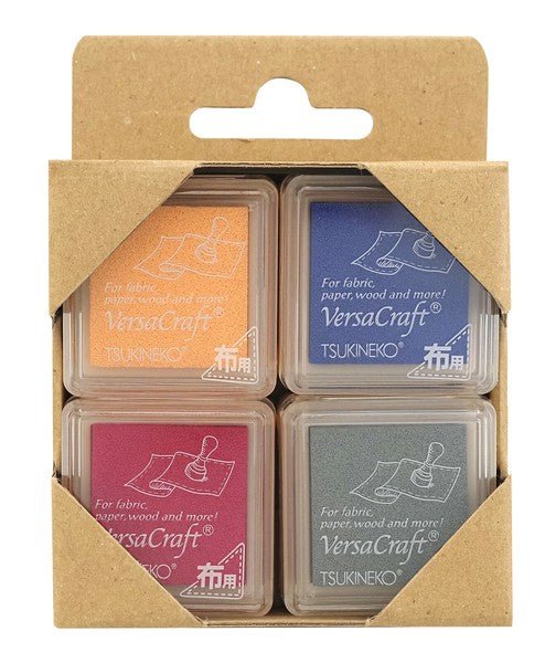 VersaCraft Ink Pad Set of 4 Colors - homesewn