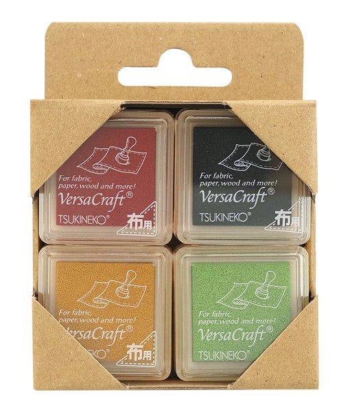 VersaCraft Ink Pad Set of 4 Colors - homesewn