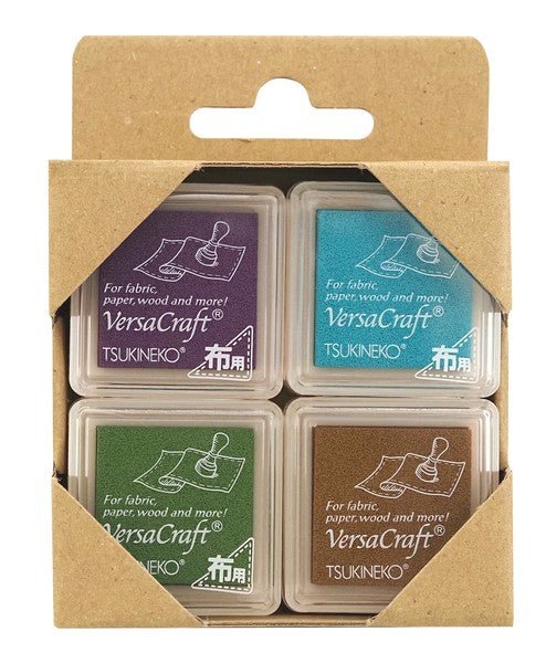 VersaCraft Ink Pad Set of 4 Colors - homesewn