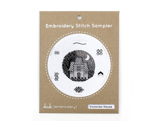 Victorian House Embroidery Kit - homesewn
