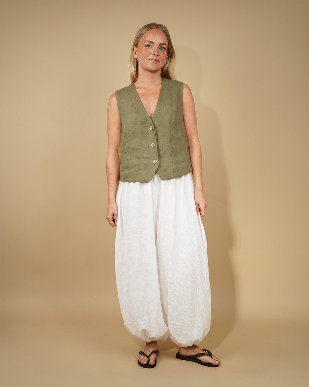 Waistcoat top sewing pattern - PDF PATTERN - homesewn
