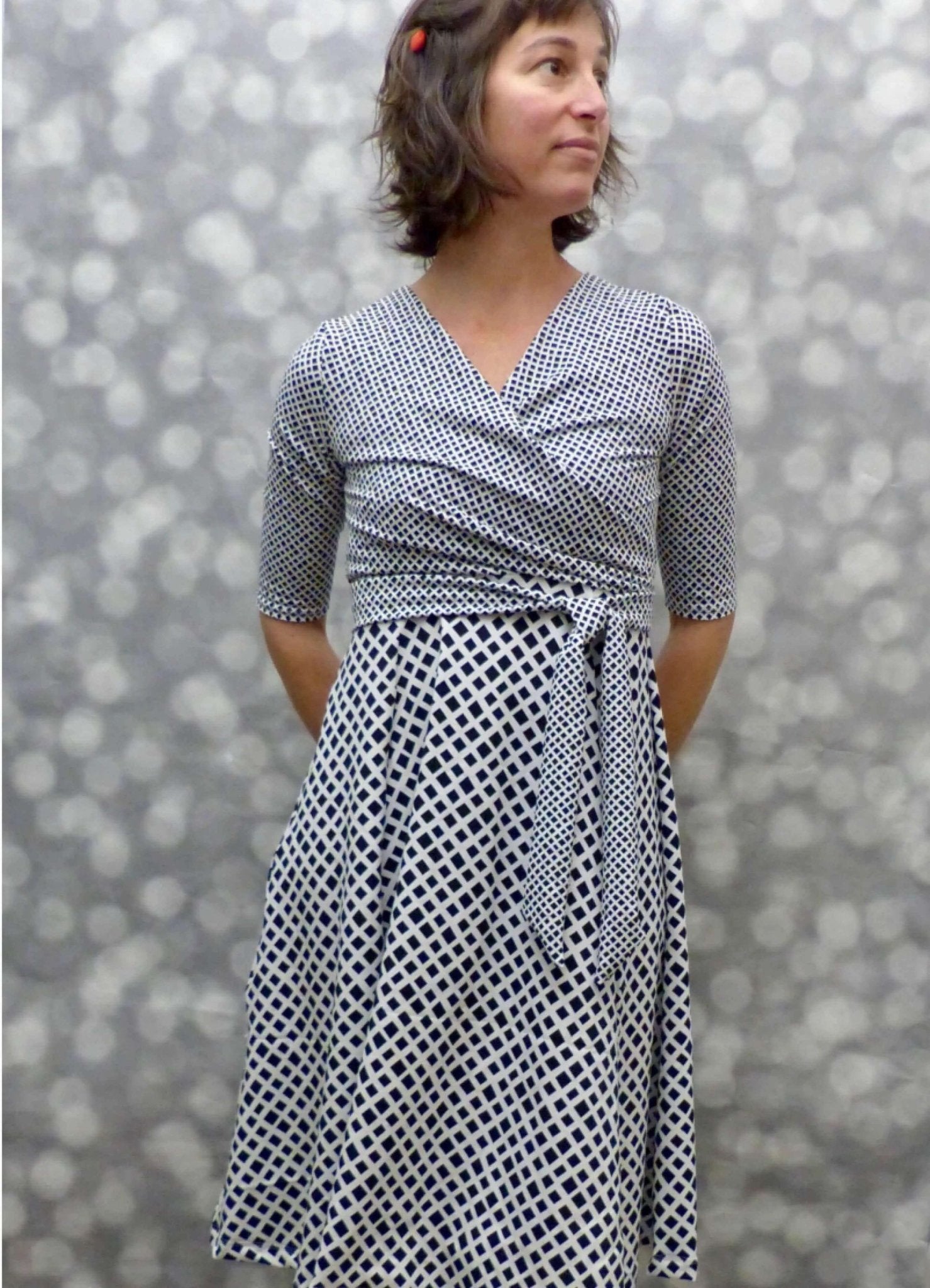 Wanda Wrap Dress Pattern PDF DOWNLOAD - homesewn