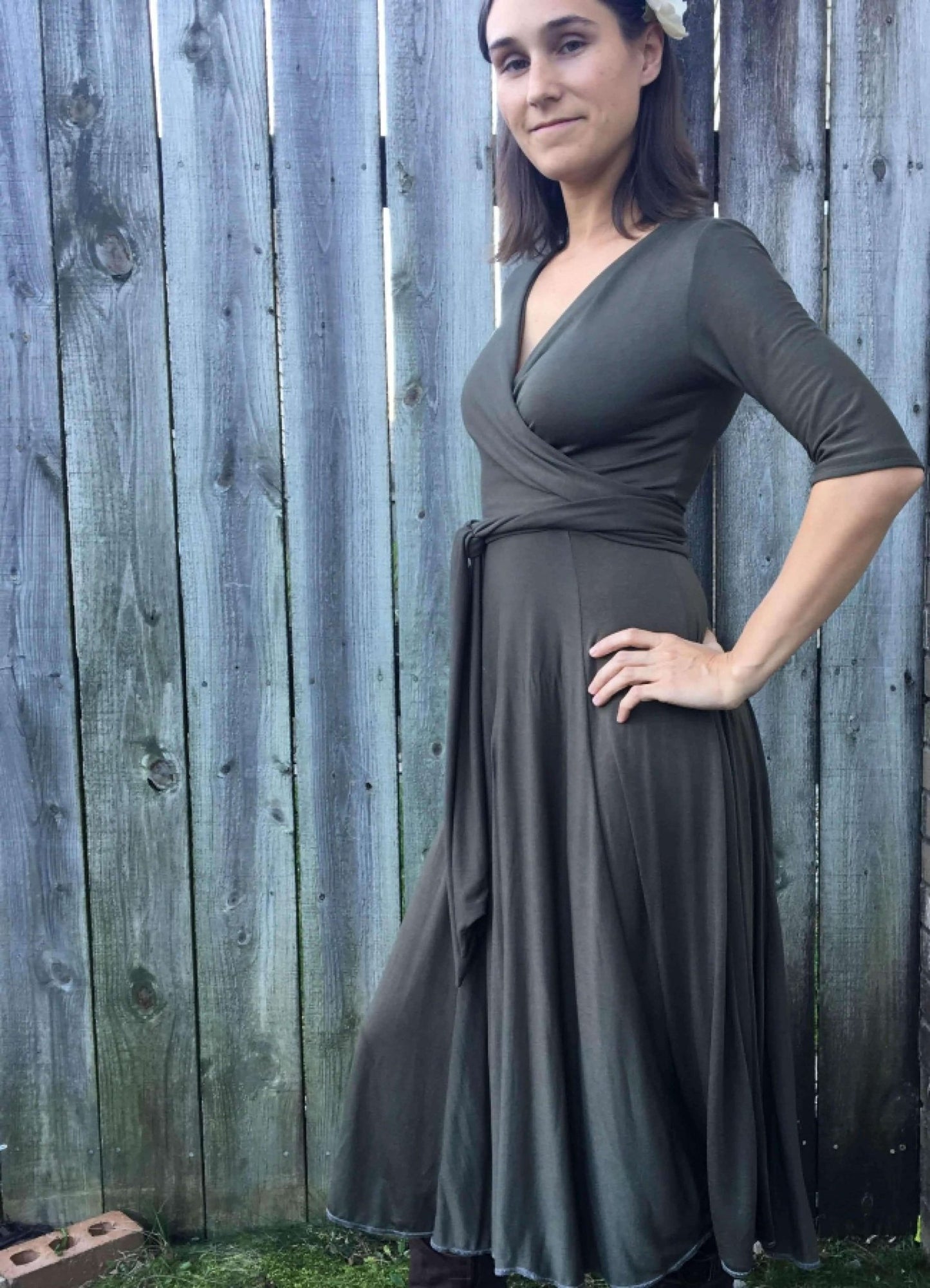 Wanda Wrap Dress Pattern PDF DOWNLOAD - homesewn