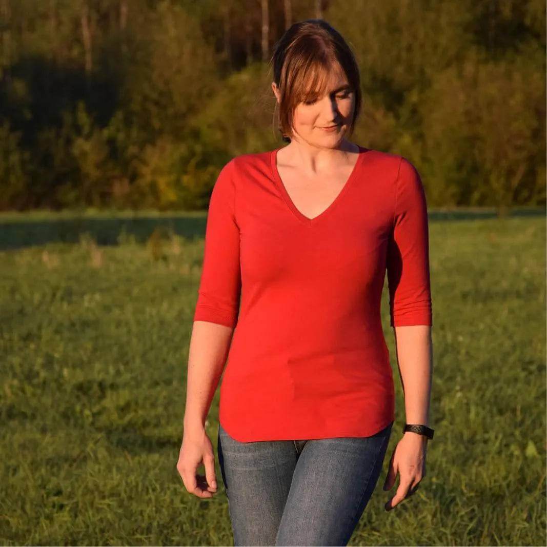 Wardrobe Builder T-shirt sewing pattern PDF DOWNLOAD - homesewn