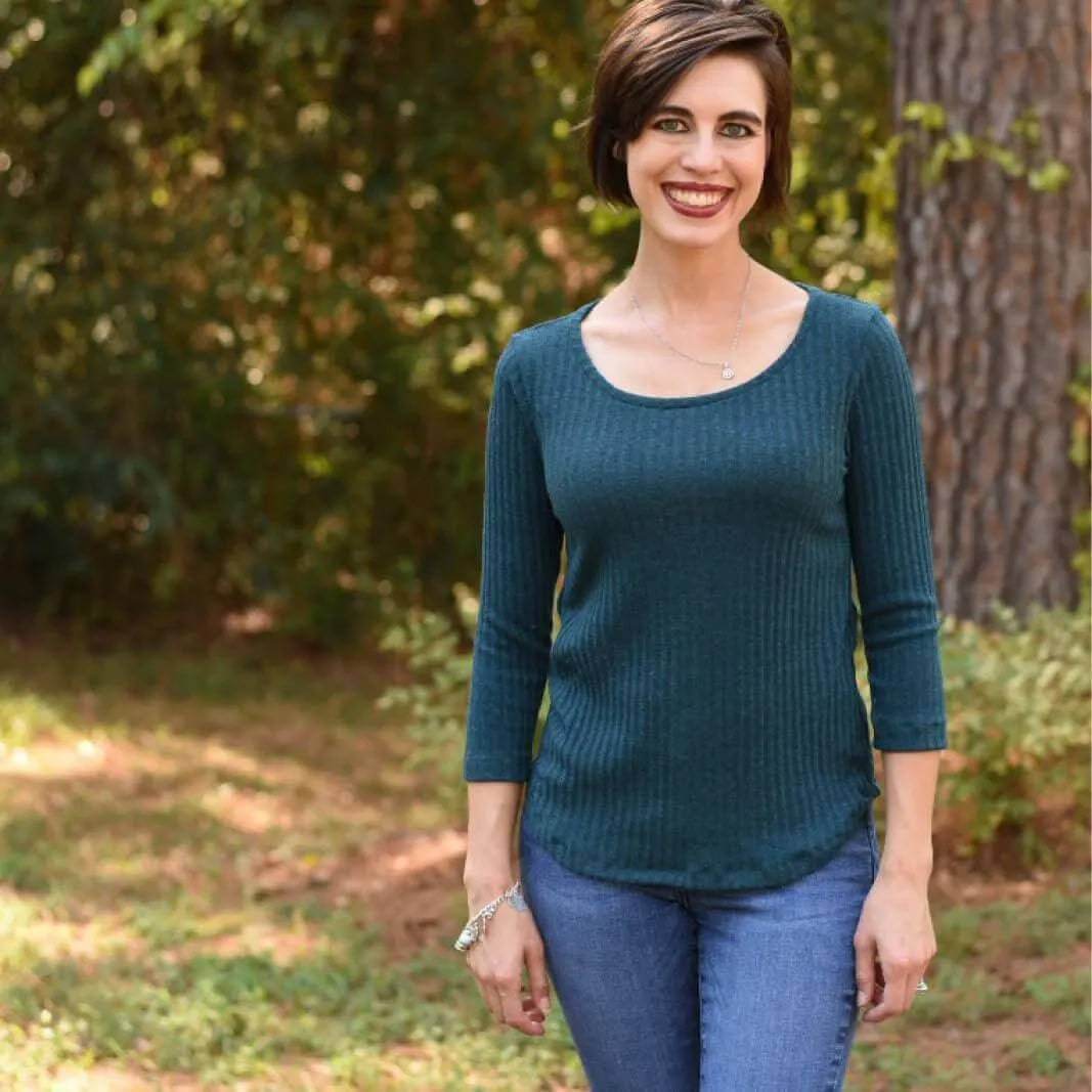 Wardrobe Builder T-shirt sewing pattern PDF DOWNLOAD - homesewn