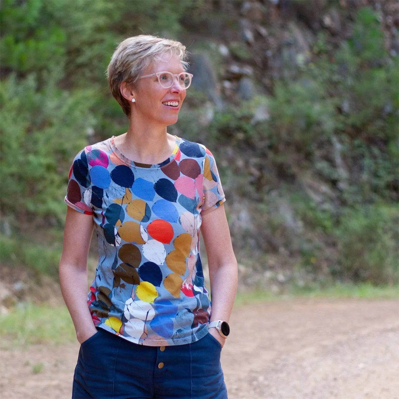 Wardrobe Builder T-shirt sewing pattern PDF DOWNLOAD - homesewn