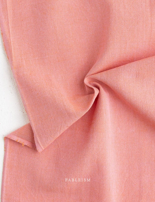 Watercolor Wovens in Bubblegum - homesewn