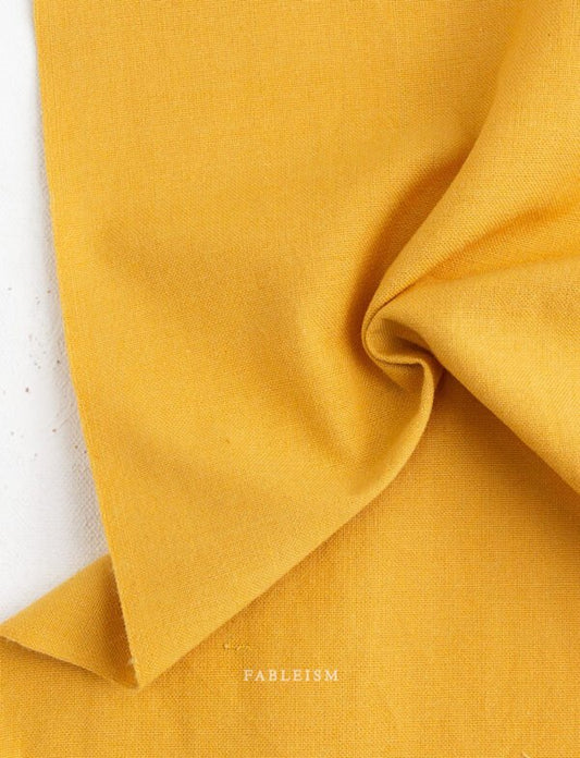 Watercolor Wovens in Mustard - homesewn