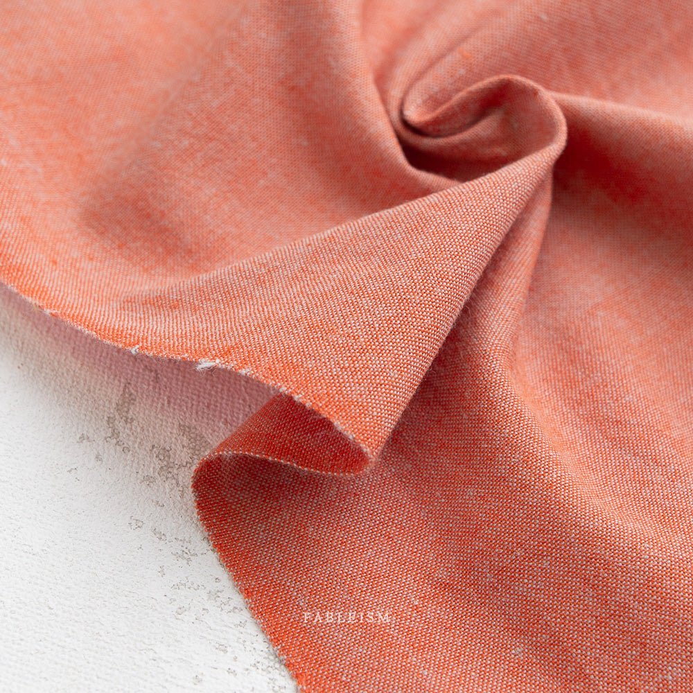 Watercolor Wovens in Snapdragon - homesewn