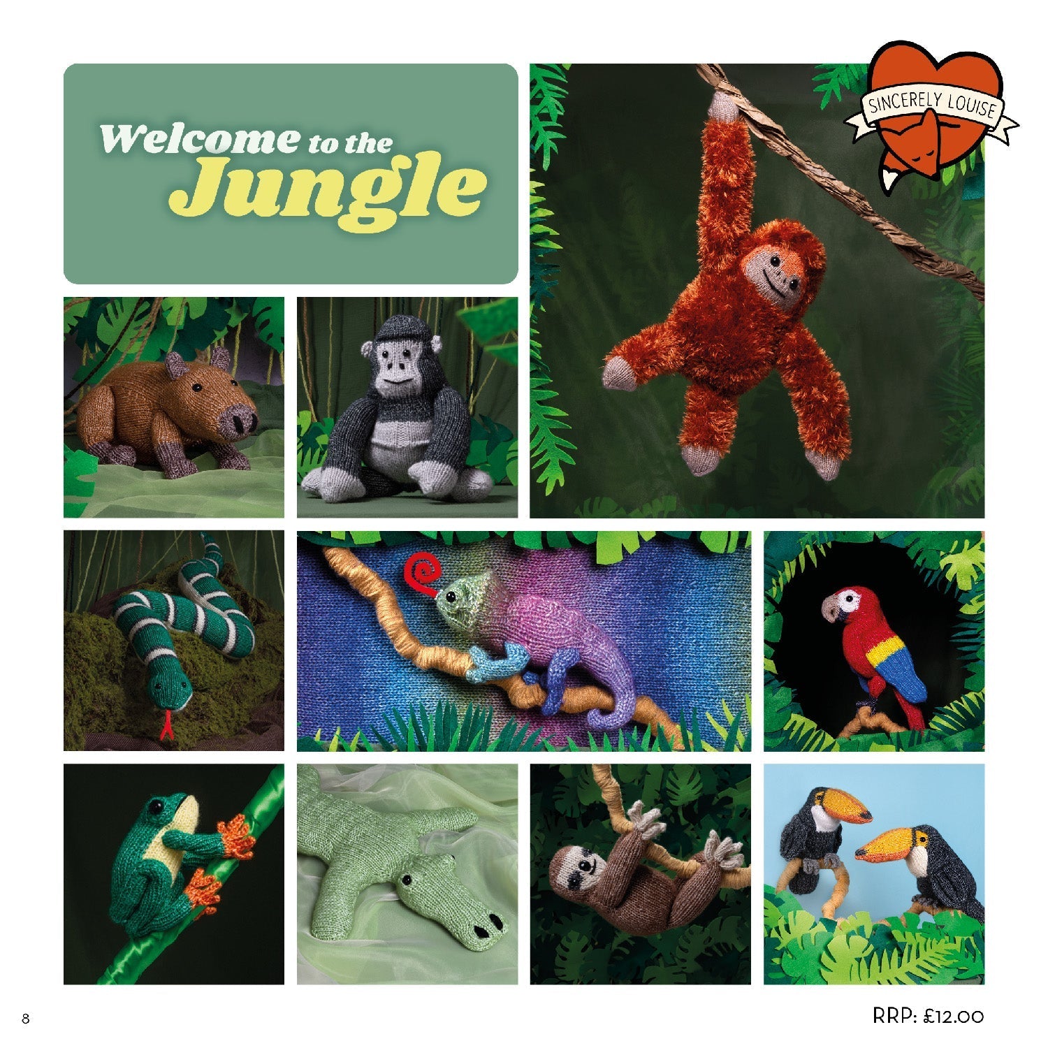 Welcome to the Jungle Knitting Book - homesewn