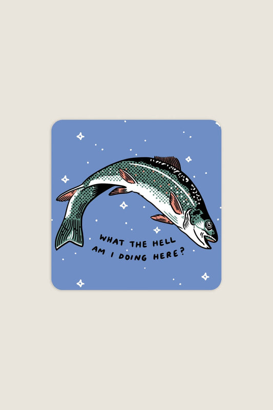 What The Hell Sticker | Waterproof Vinyl Sticker - homesewn