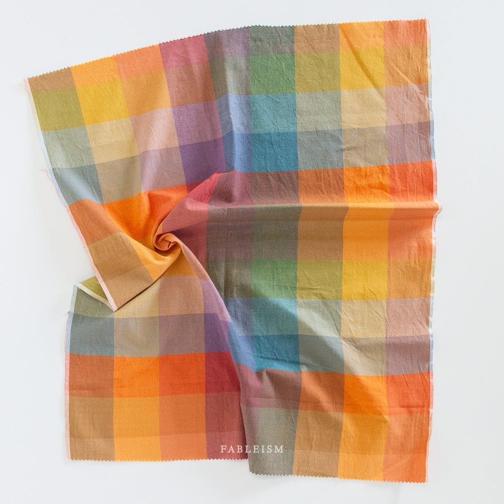 Wide Happy Checkers in Bold 55" Wide - Lumiere - homesewn