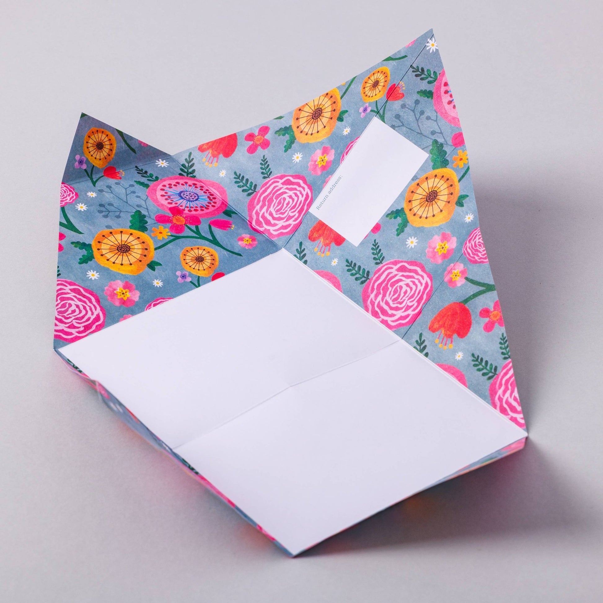 Wildflower Pigeon, Floral Letter Pack - Pack of 6 Letters - homesewn