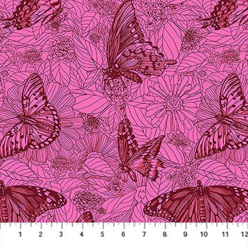 Winging It - Candy - Indelible Ink - QUILTING COTTON/POPLIN - homesewn