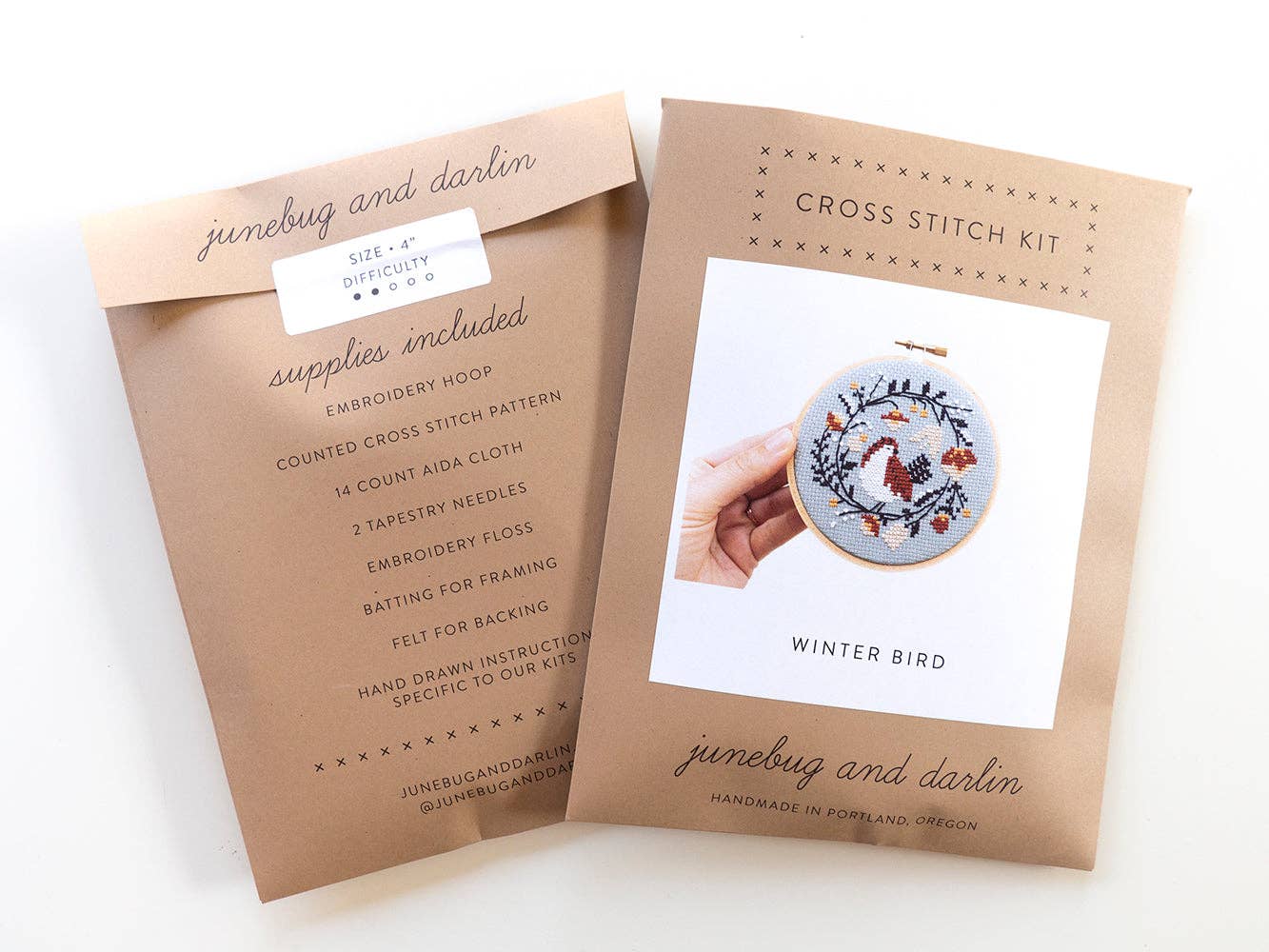 Winter Bird Kit Pre - Order 2024 - homesewn