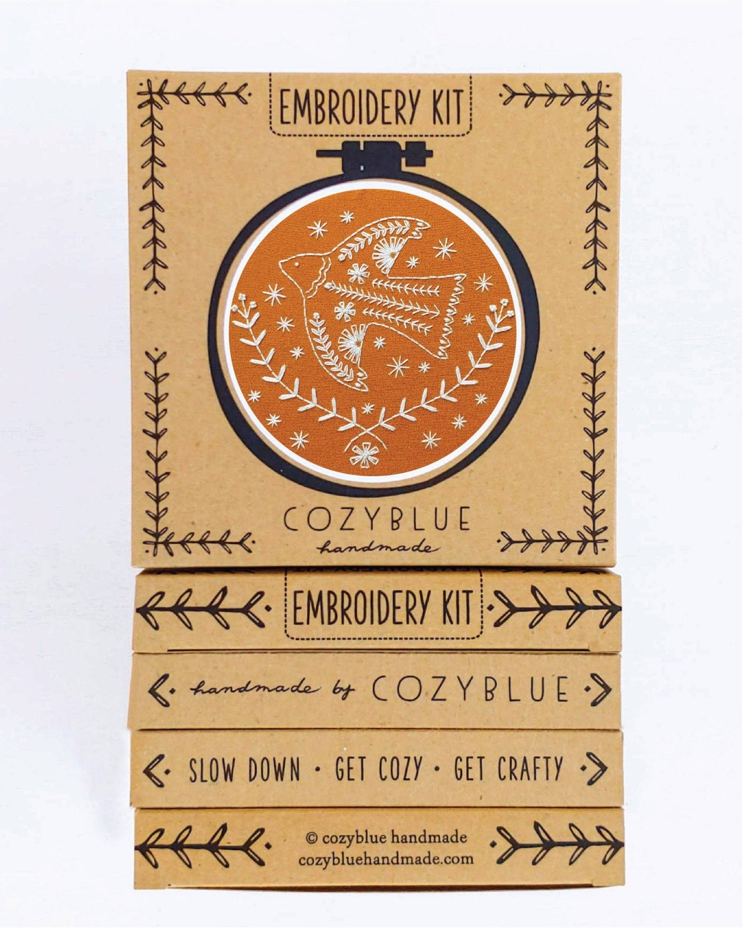 Wintersong embroidery kit - homesewn