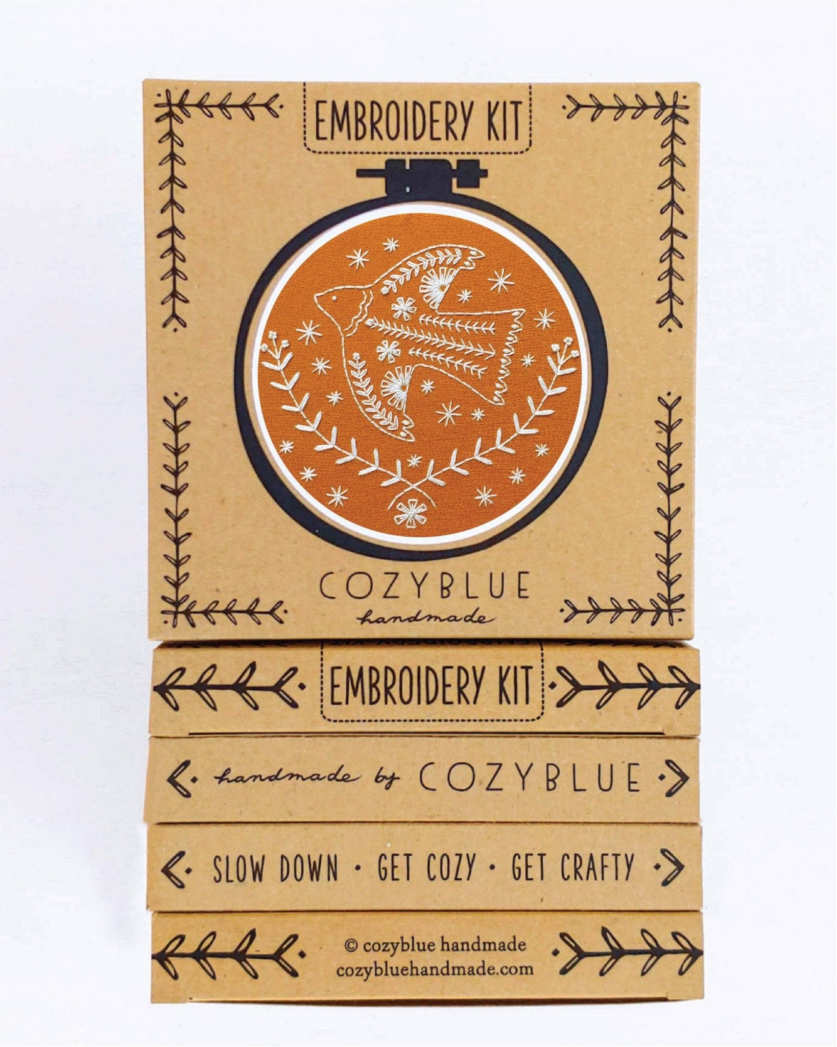 Wintersong embroidery kit - homesewn