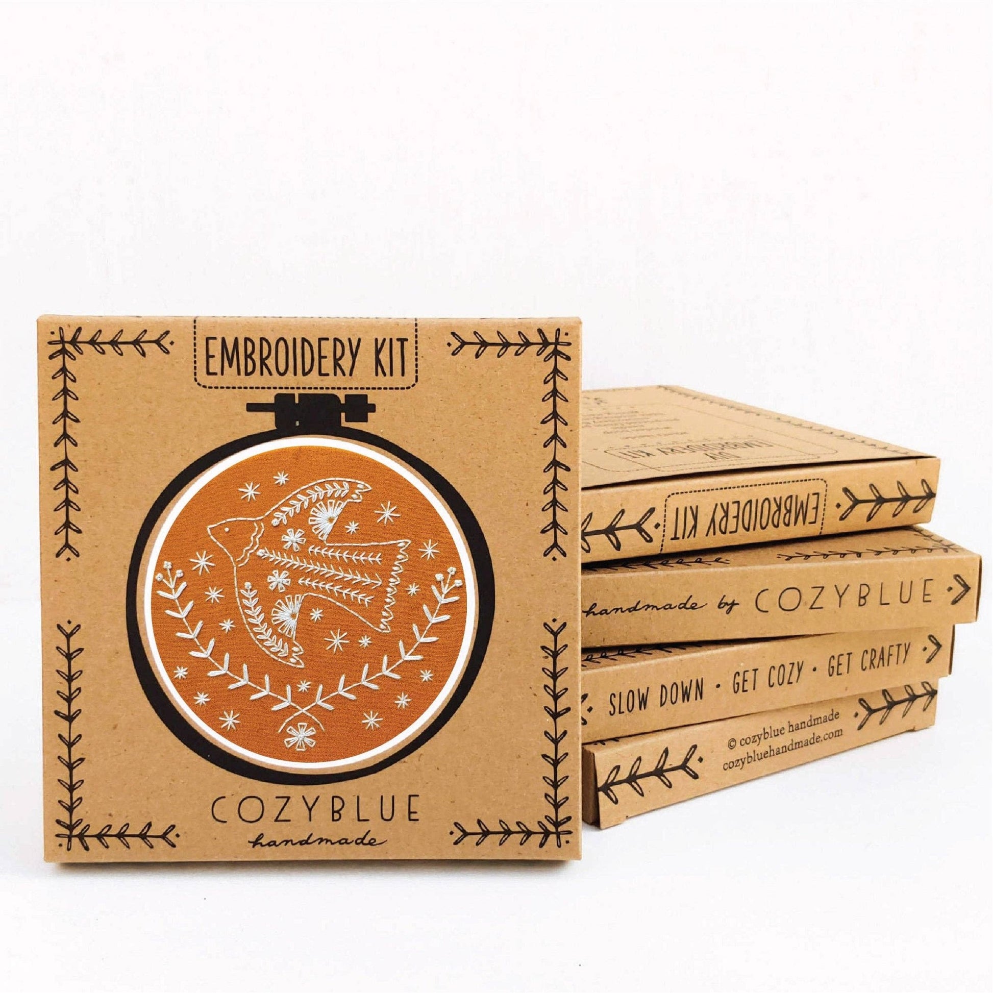 Wintersong embroidery kit - homesewn