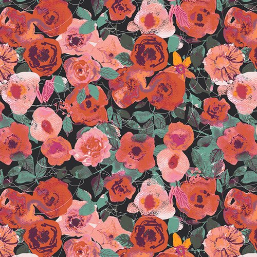 Witches Garden - Enshadow - Halloween QUILTING COTTON/POPLIN - homesewn