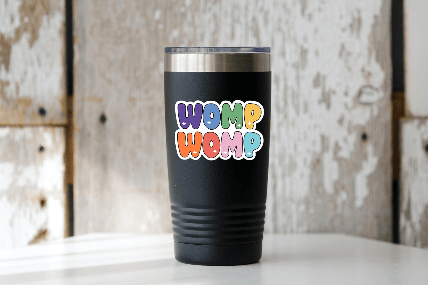 Womp Womp Sticker - vinyl, decal, funny, clever, cute - homesewn