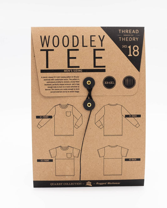 Woodley Tee Tissue Sewing Pattern - Men's Sizing - homesewn