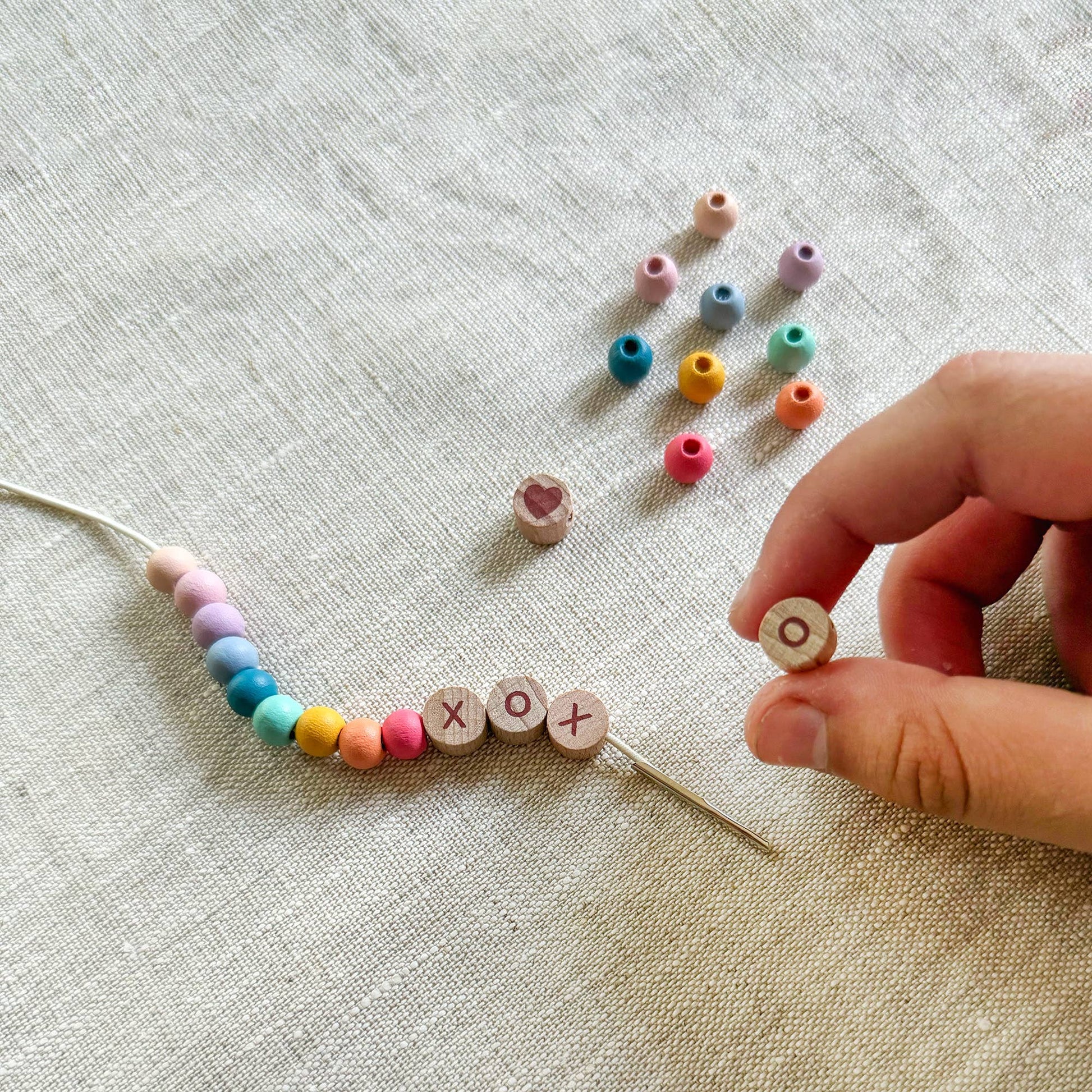 XOXO Friendship Bracelet Kit - homesewn