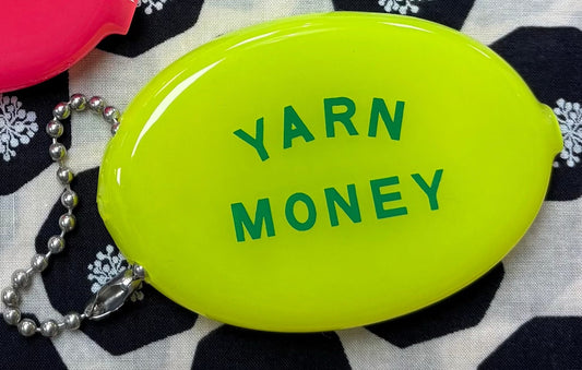 Yarn Money Coin Pouch Keychain - homesewn