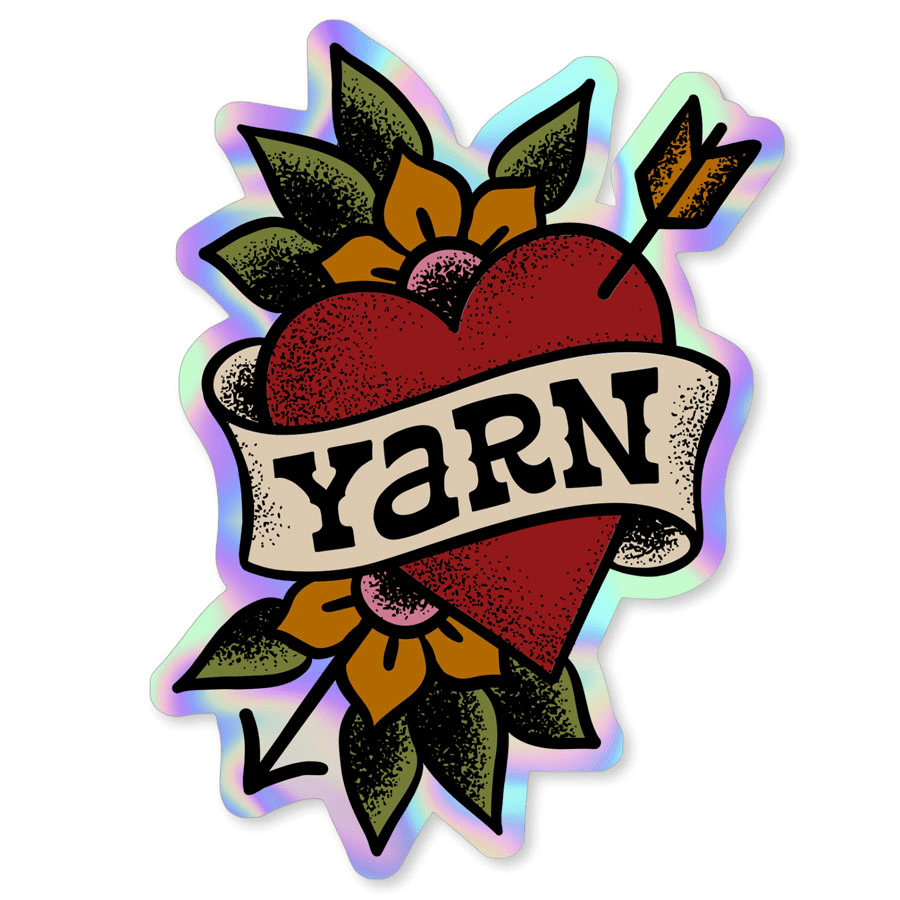 Yarn Tats: Full Heart - homesewn