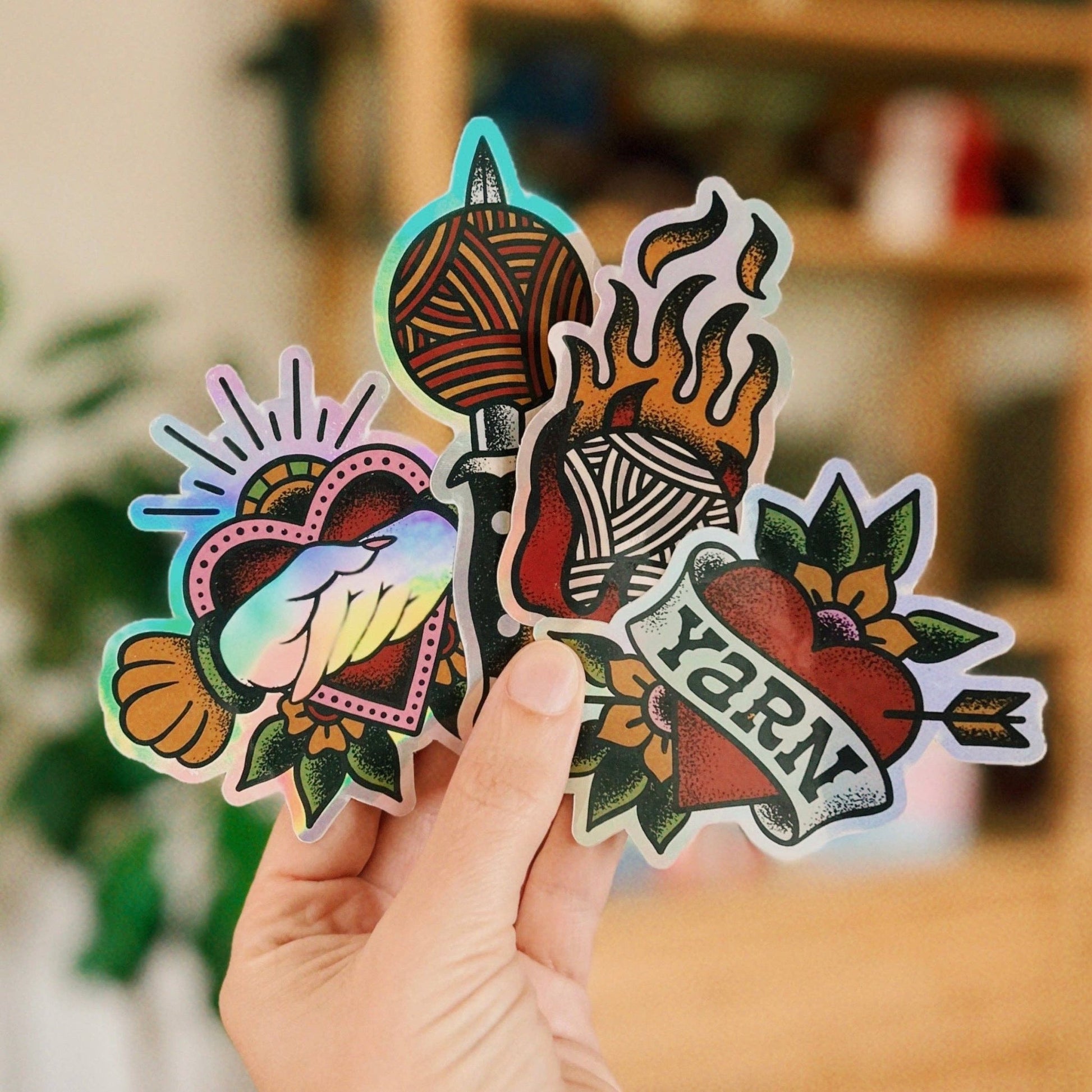 Yarn Tats: Full Heart - homesewn