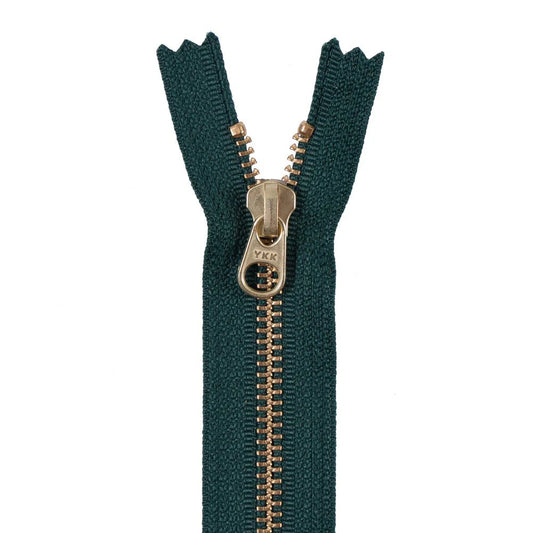 YKK Zipper 4.5 METAL Non - Separating - homesewn
