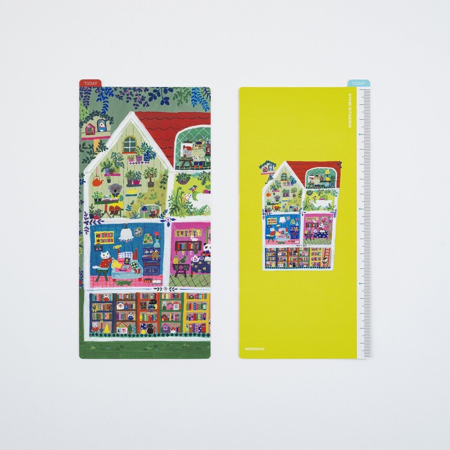 ON THE WAY! Yumi Kitagishi: Hobonichi Pencil Board for Weeks - Animal Condo