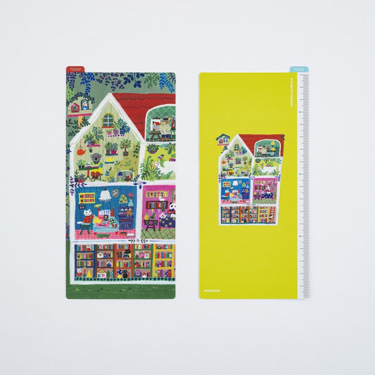 ON THE WAY! Yumi Kitagishi: Hobonichi Pencil Board for Weeks - Animal Condo