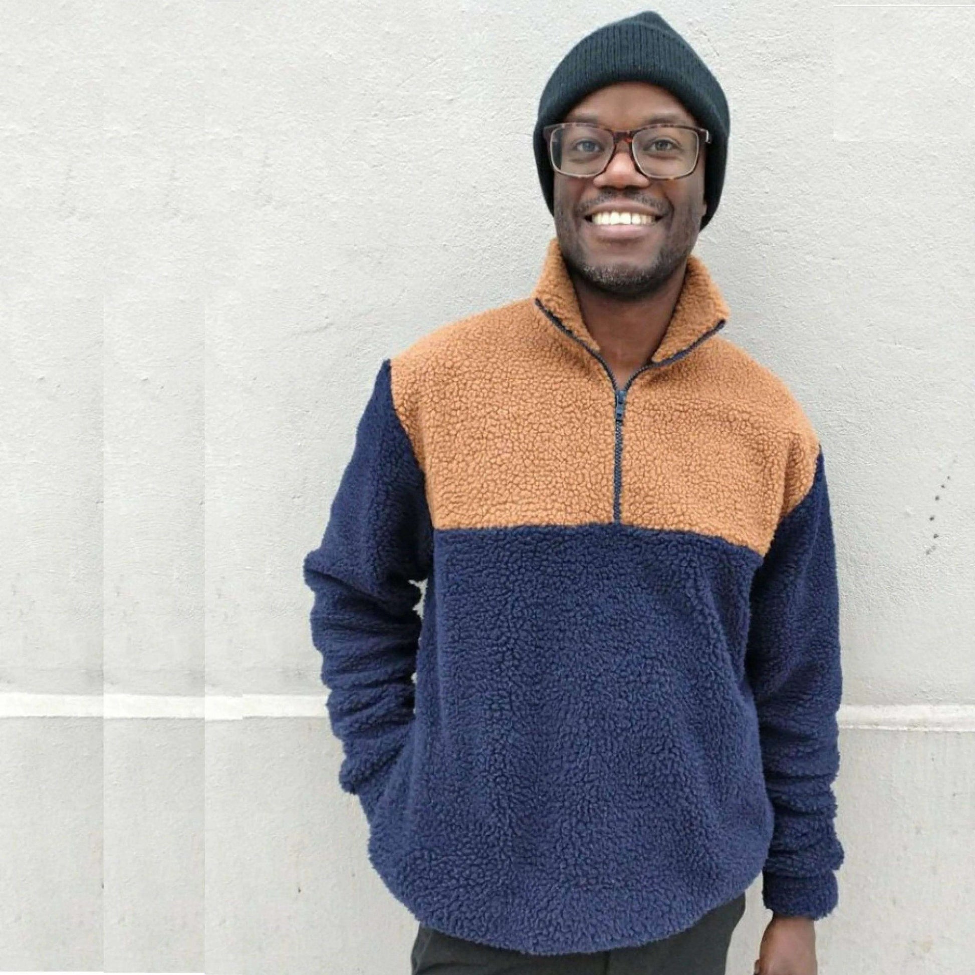 Zip Up Sweater sewing pattern PDF DOWNLOAD - homesewn