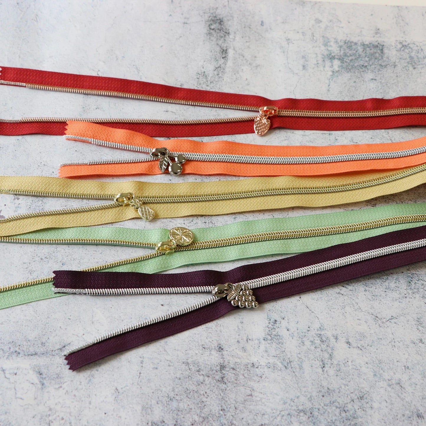 Zipper by the Yard - Zipper Tape Bundle - homesewn