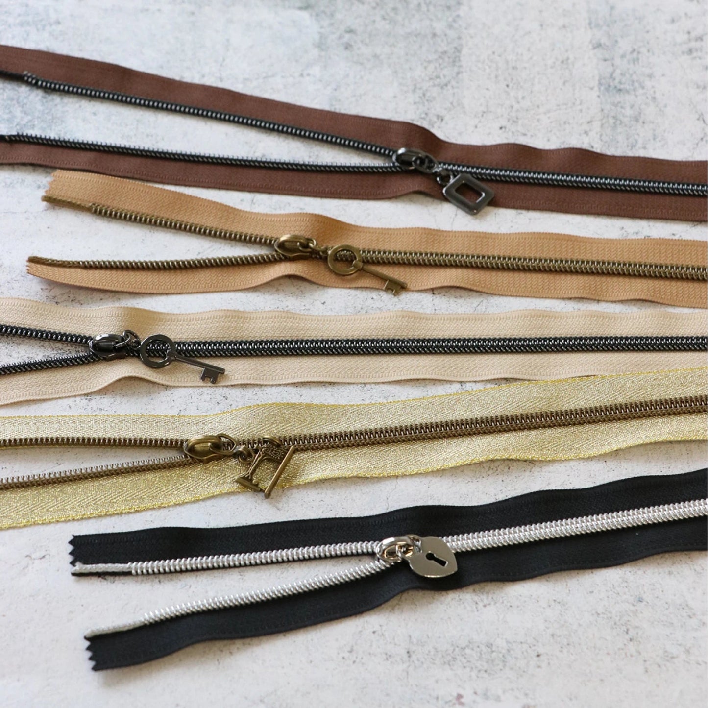 Zipper by the Yard - Zipper Tape Bundle - homesewn