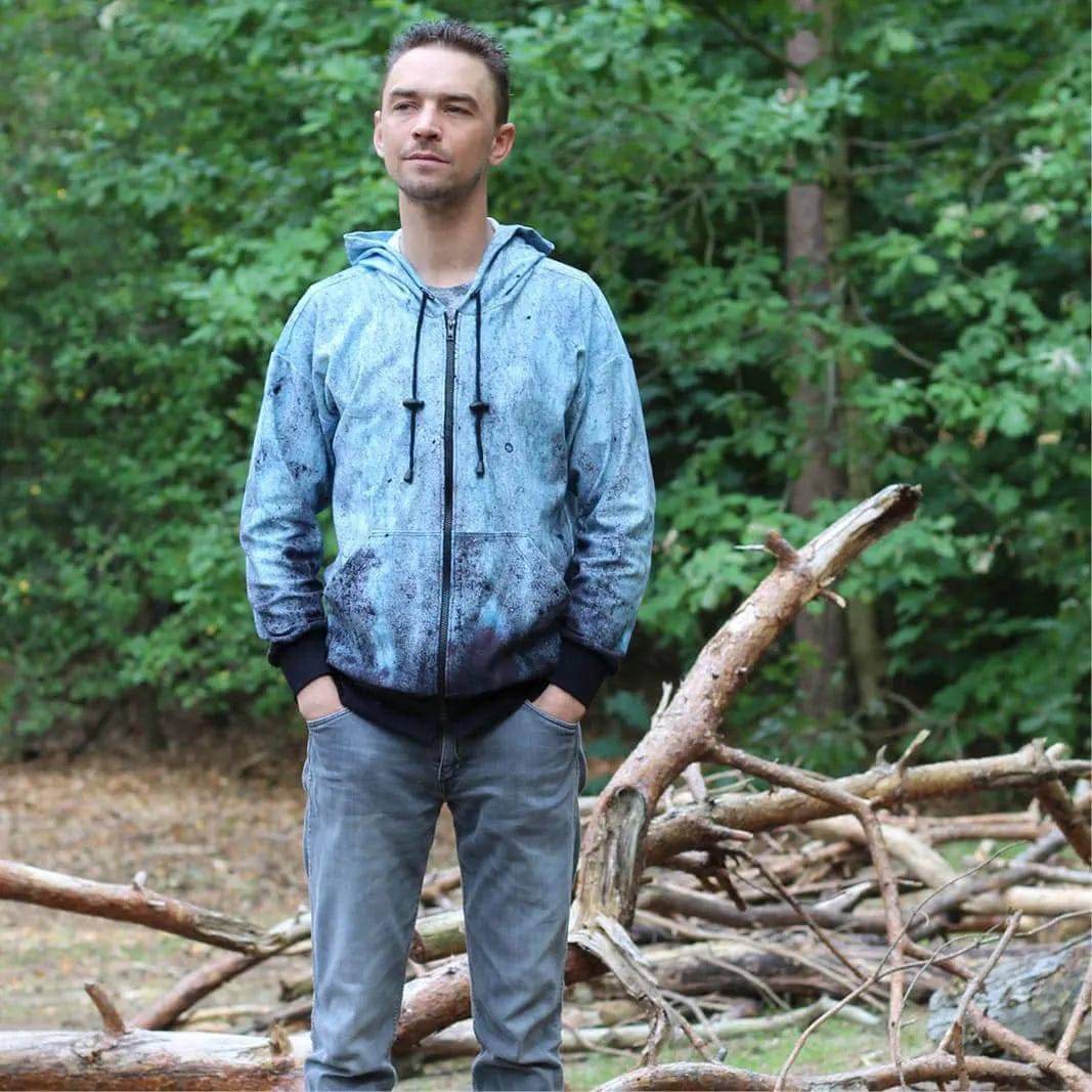 Zipper Hoodie Sewing Pattern - Unisex PDF DOWNLOAD - homesewn