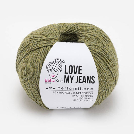 Love My Jeans, Recycled Denim Yarn - homesewn