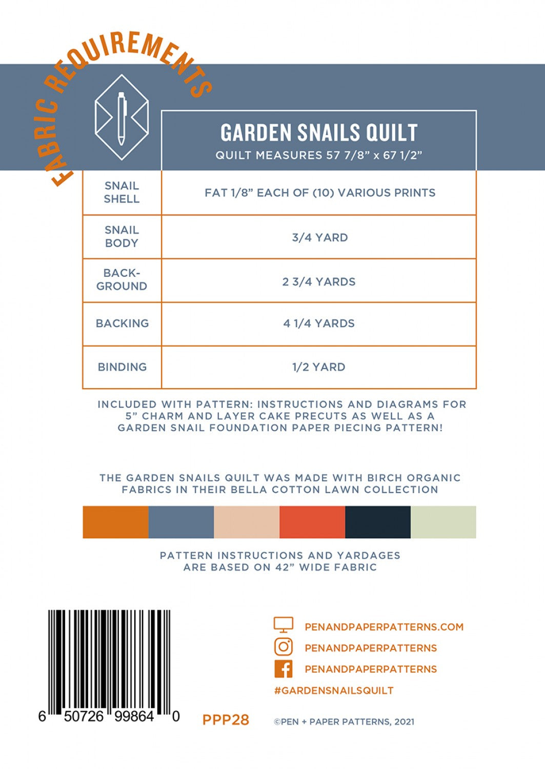 Garden Snails Quilt - homesewn