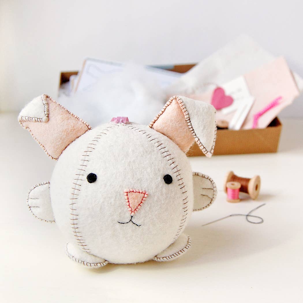 Make Your Own Rabbit Felt Craft Kit - homesewn
