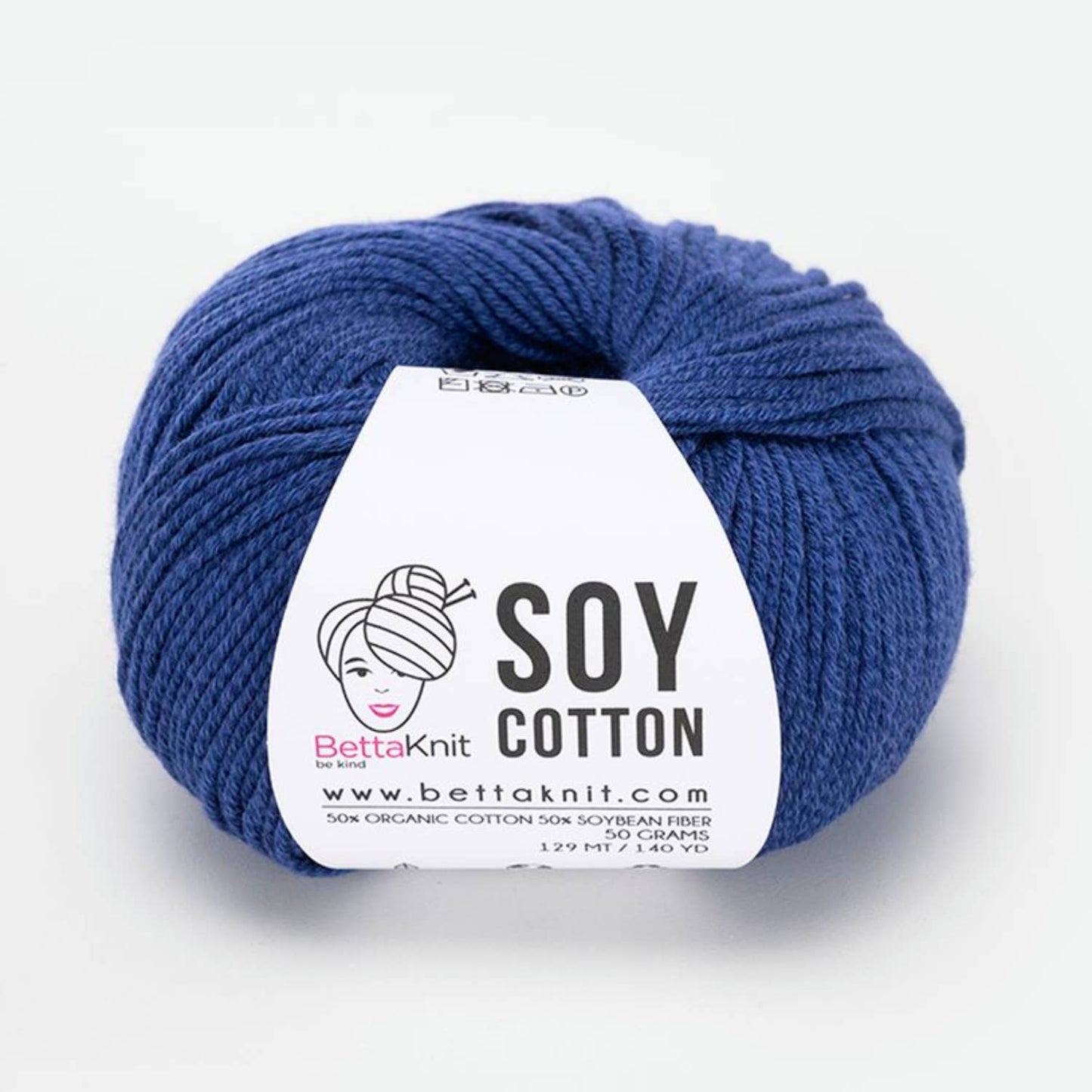 Soy Cotton - Royal Bluehomesewn