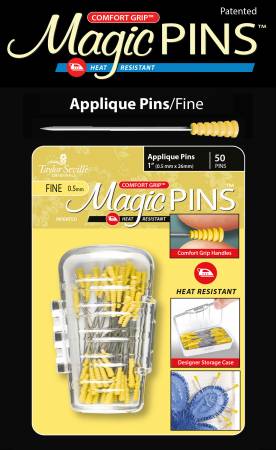 Magic Pins Applique Fine 50pc - homesewn