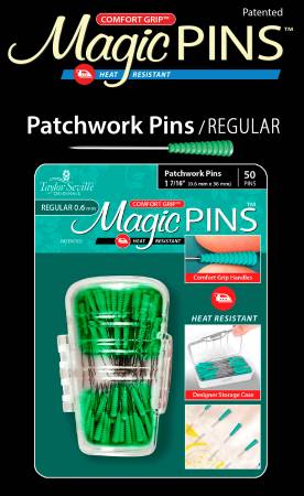 Magic Pins Patchwork Regular 50pc - homesewn