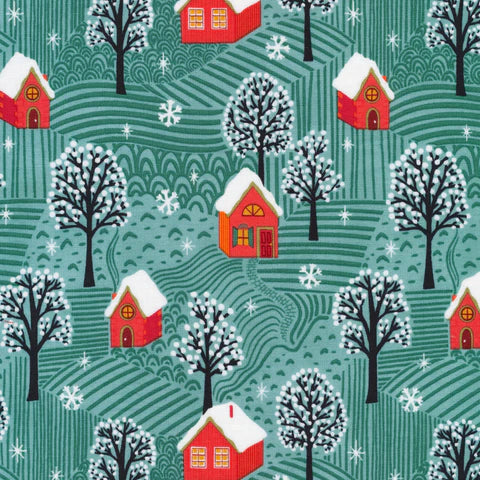 Cozy Christmas - Winter Wonderland - Cloud9 Organic - homesewn