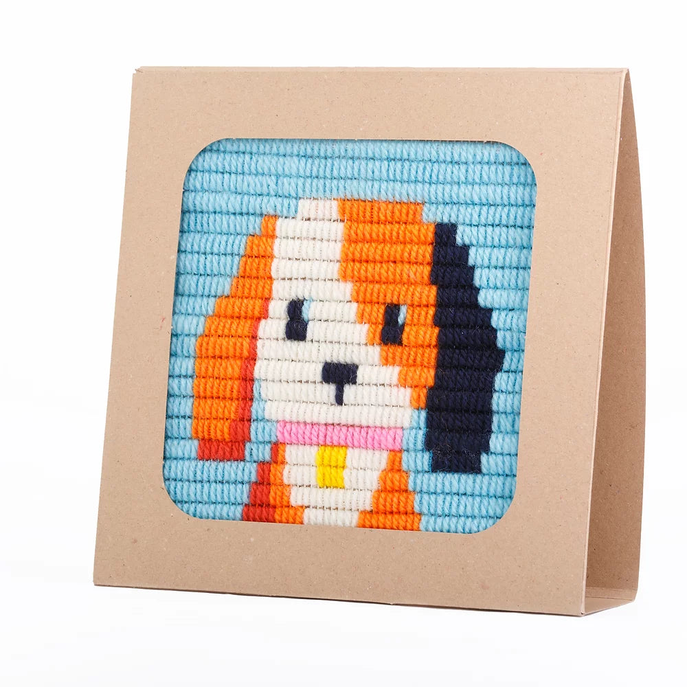 Kids Needlepoint Kit - Puppy - homesewn