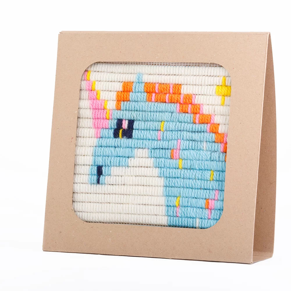 Kids Needlepoint Kit - Unicorn - homesewn