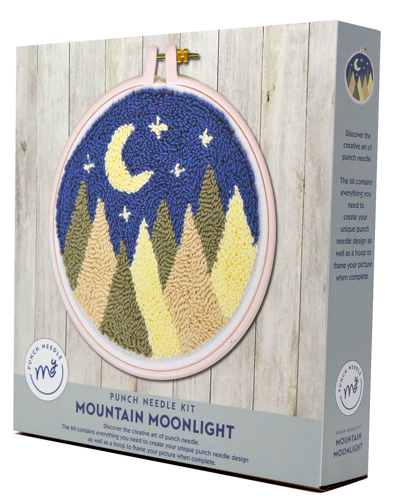 My Punch Needles Kit - Mountain Moonlight - homesewn