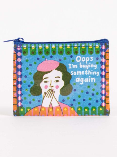 Oops I'm Buying Something Coin Purse - homesewn