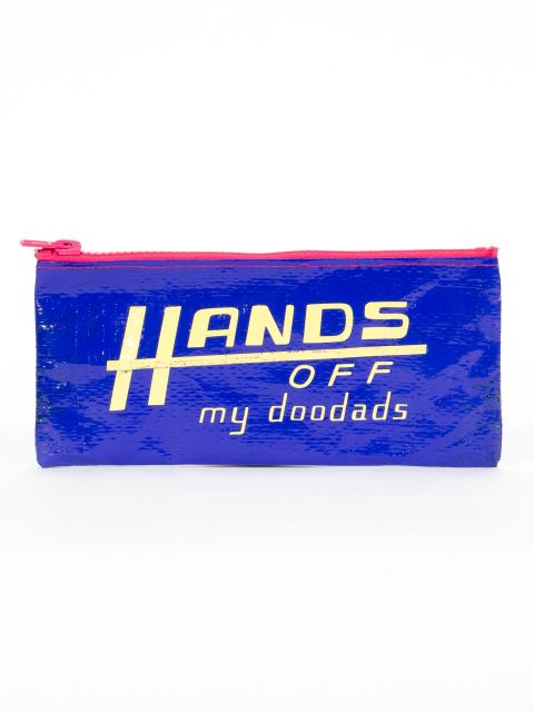 Hands Off My Doodads Pencil Case - homesewn